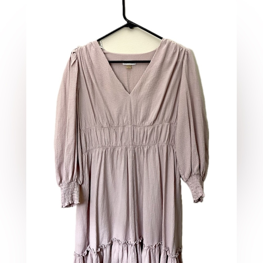 Calvin Klein Light Pink Long Sleeve Dress